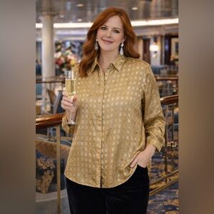 Women’s dress blouse, size 1X